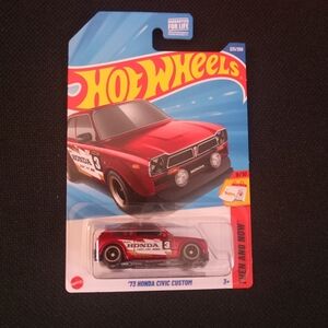 Hot Wheels Super Treasure Hunt '73 Honda Civic Custom die cast car